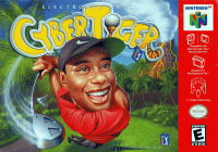 CyberTiger Nintendo 64 US box art
